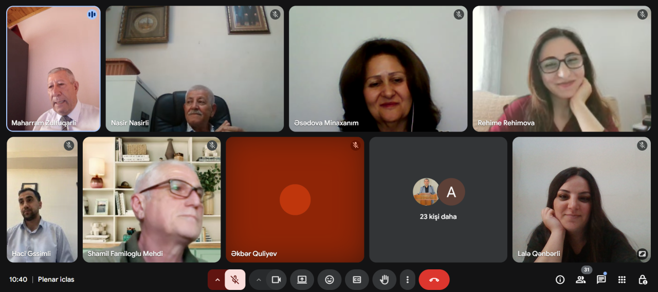 ATMU-da elmi-praktik konfrans keçirilib - FOTOLAR